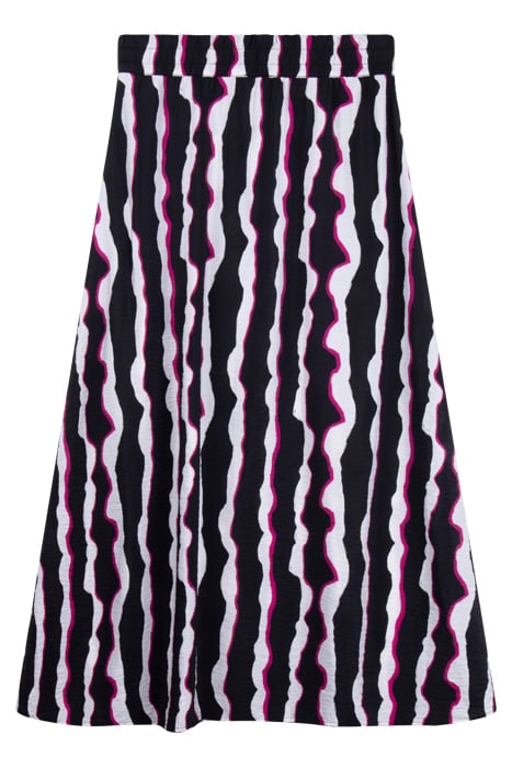 S.OLIVER SKIRT-LONG GREY/BLACK 2