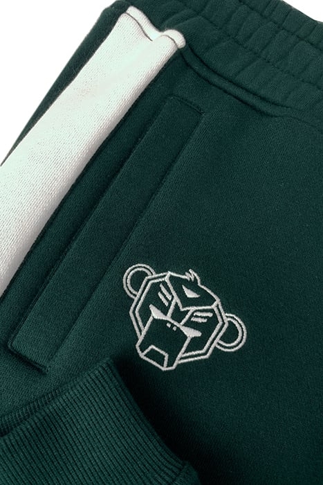 STRIPE SWEATPANTS PINE GREEN 6