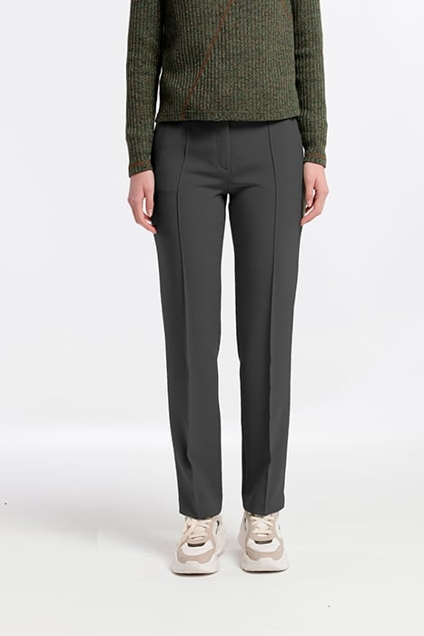 PLAIN WAVE LOOPS ZUPRA TROUSERS BLACK 1