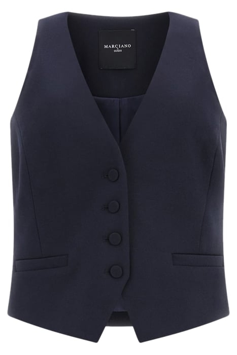 MARCIANO BY GUESS JACQUELINE VEST GALAXY BLUE A713 4
