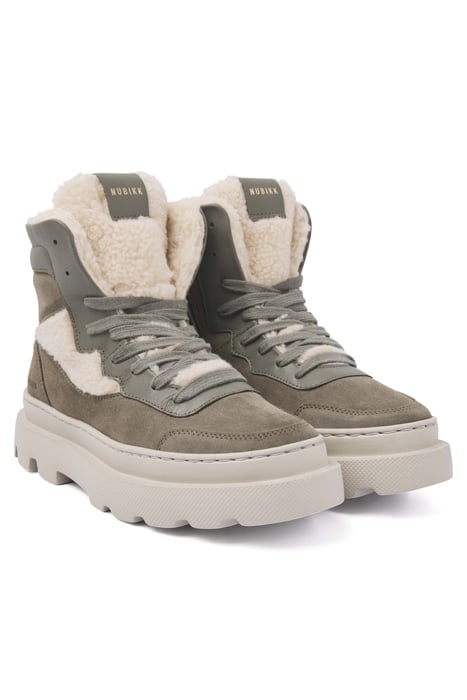 MONRO MACY FUR (L) LT GREEN LEATHER MULTICOLOR 2