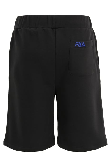 SWEATSHORTS WITH SIZE POCKETS AND TRANSFER DETAIL BLACK 2