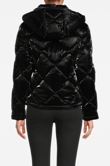 ZPFRT DIAMOND QUILT SHINY BLK 2