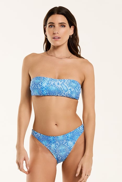 LADIES LOLA BIKINI SET SEASIDE SNAKE ELECTRIC BLUE SNAKE 1