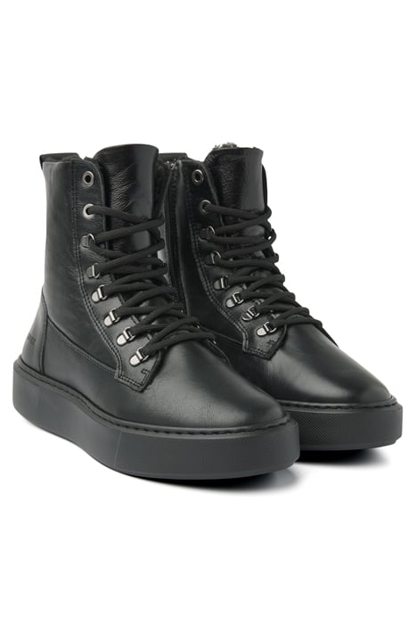 VINCE DUNYA FUR (L) BLACK PATENT 2