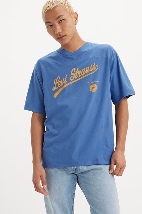 GRAPHIC PRINTED T-SHIRT BLUE 4