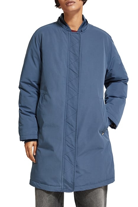 WATER REPELLENT MID LENGTH PARKA WITH REPREVE® FILLING DUSTY 8