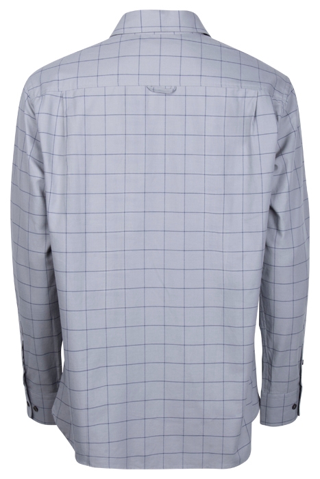M. ROB CHECK SHIRT LIGHT GREY 2
