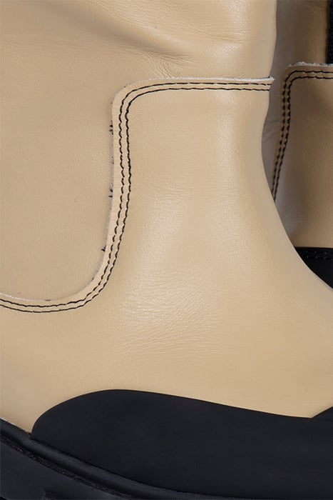 CLEATED HIGH TUBULAR BOOT SAND 4
