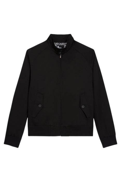 BLOUSON COL OFFICIER ZIP DEVANT BLACK 5