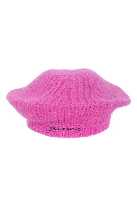 MOHAIR BERET PHLOX PINK 1