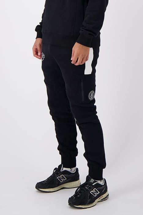STRIPE SWEATPANTS BLACK 5