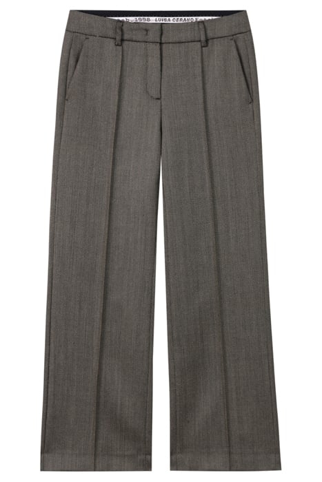 TWEED BABYFLARE PANTS THE FANCY KHAKI TWEED 3