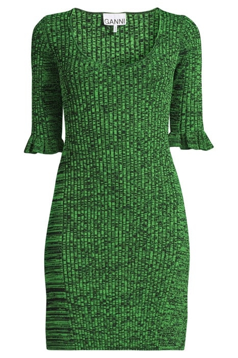 MINI DRESS KELLY GREEN 3