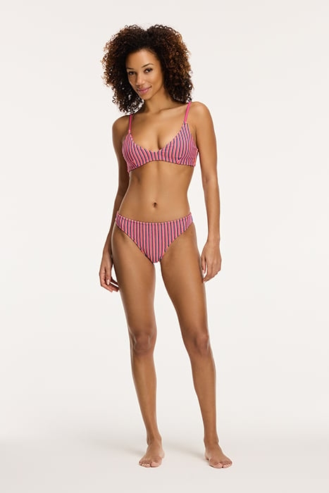LADIES LOU BIKINI SET RESORT STRIPE PINK RESORT STRIPE 3