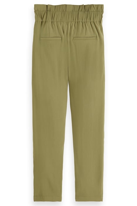 GIRLS HIGH-RISE PAPER BAG PANTS MILITARY 5