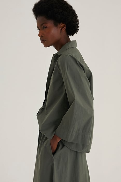 COTTON POPLIN SHIRT WHITE 4