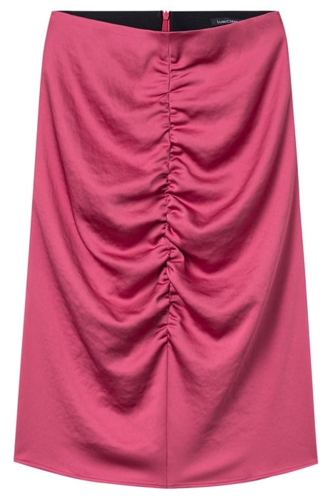 SKIRT WITH RUFFLES FLASHY PINK 3