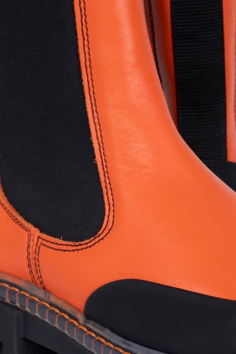 CLEATED MID CHELSEA BOOT TRANSPARENT WELT ORANGEADE 4