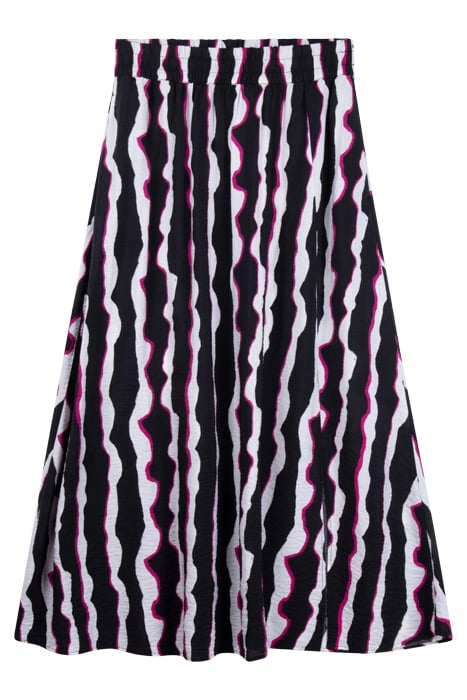 S.OLIVER SKIRT-LONG GREY/BLACK 1