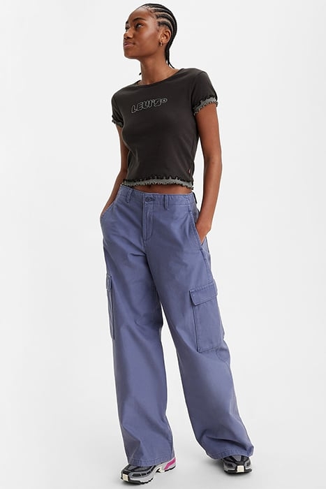 BAGGY CARGO PANT BLUE 6