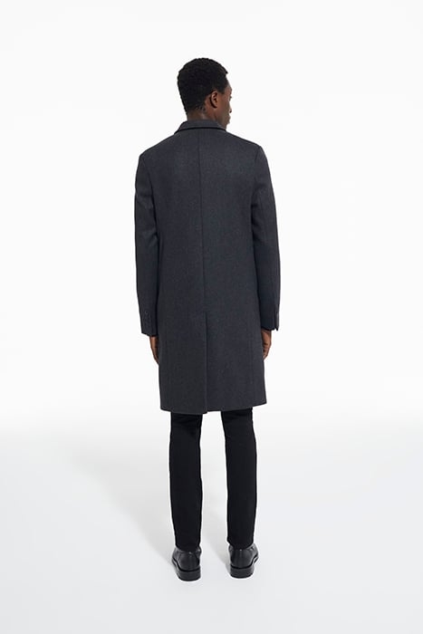 MANTEAU LONG CROISE UNI GREY 2