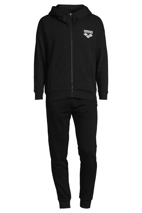 MAN TRACKSUIT LIGHT GREY MELANGE-BLACK 3