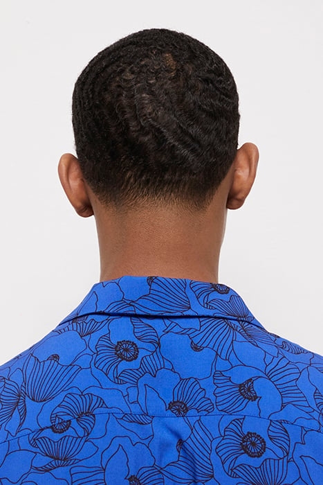 CHEMISE A MANCHES COURTES BLUE 6