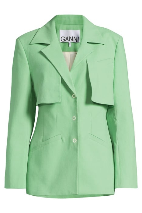 COTTON SUITING BLAZER PEAPOD 3