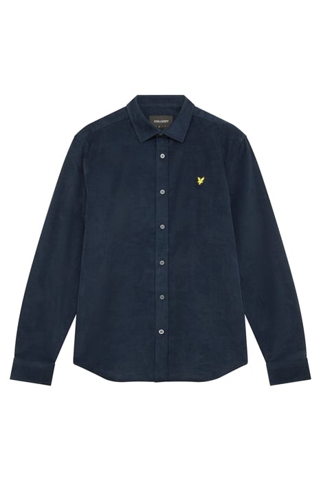 NEEDLE CORD SHIRT MUDDY NAVY 4