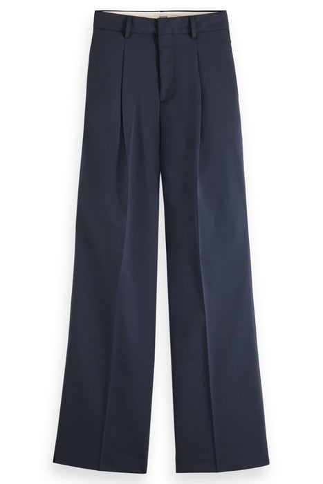 ROSE - PLEATED HIGH RISE WIDE LEG PANTS NIGHT 1
