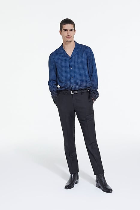 CHEMISE MANCHES LONGUES BLUE BLACK 3