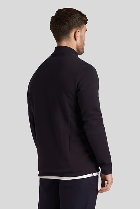 BAFFLE QUILTED QUARTER ZIP MIDLAYER DARK NAVY 2