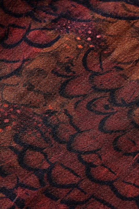 ELASTICATED WAIST MINI DRESS FEATHER BORDEAUX 7