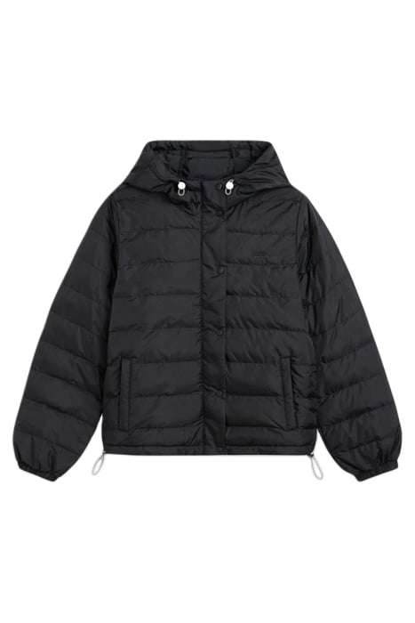 EDIE PUFFER JACKET IN BLACK 3