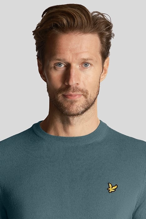 GOLF CREW NECK PULLOVER IRON BLUE 5