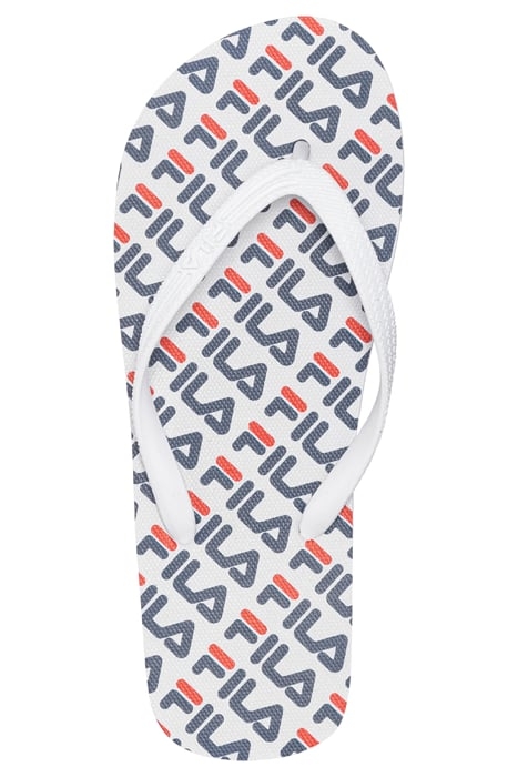 TROY LOGO SLIPPER WMN WHITE 3