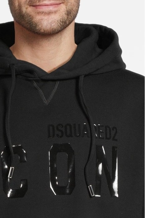 HOODIE ICON BLACK 4