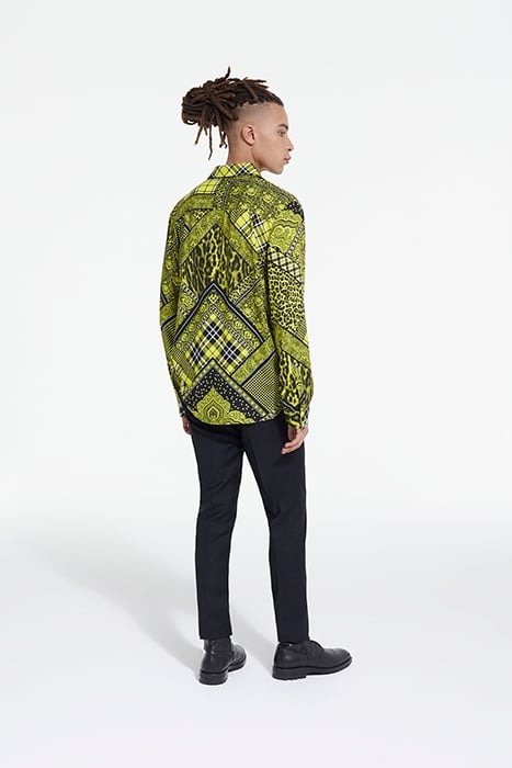 CHEMISE MANCHES LONGUES BLACK / YELLOW 4