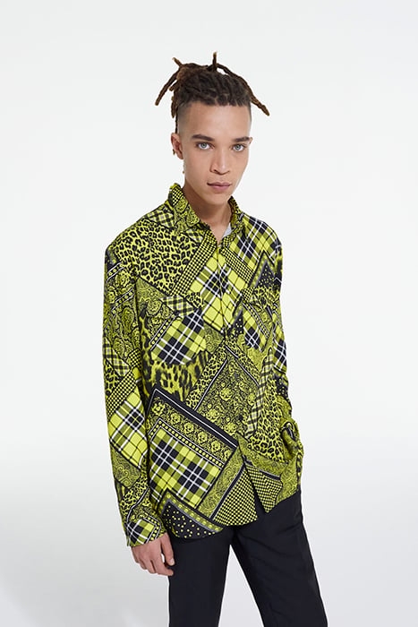 CHEMISE MANCHES LONGUES BLACK / YELLOW 1