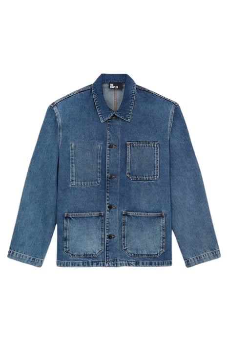 WORKWEAR DENIM JACKET BLUE DENIM 1