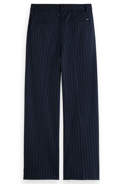 FRONT PLEAT PINSTRIPE BOYFRIEND PANT NIGHT PINSTRIPE 5