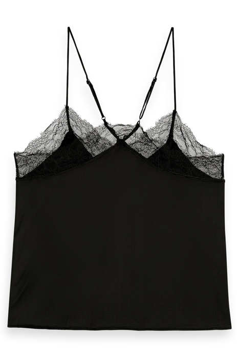 CAMISOLE WITH LACE DETAIL VINYL 5