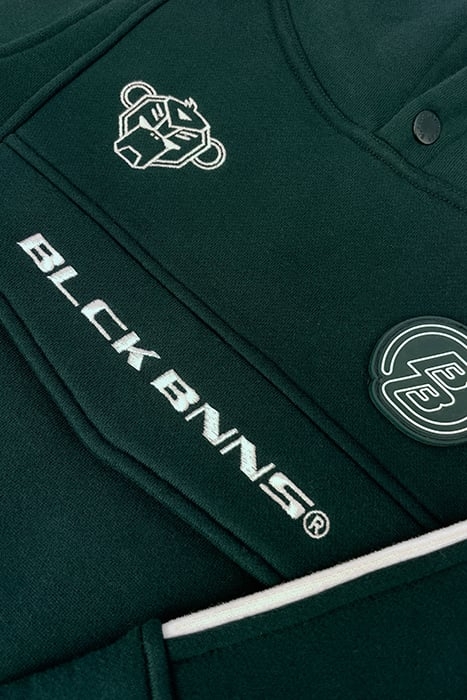 ANORAK STRIPE HOODIE PINE GREEN 6