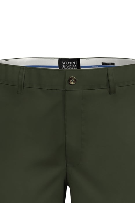 ESSENTIALS - MOTT SUPER SLIM-FIT STRETCH TWILL CHINO FIELD G 4