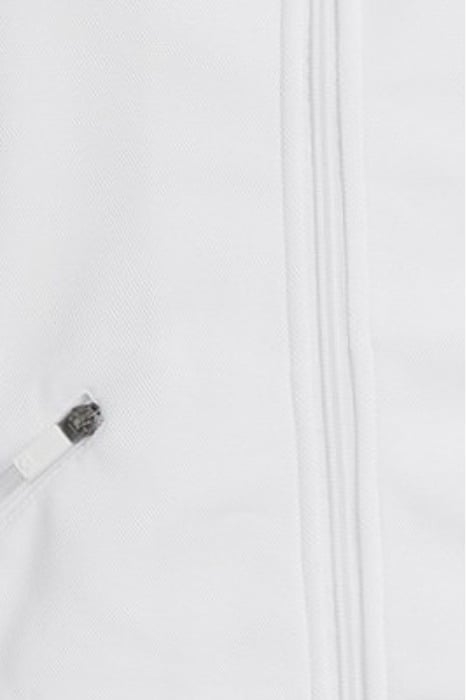 WOMAN HOODIE FULL ZIP OPTICAL WHITE 5