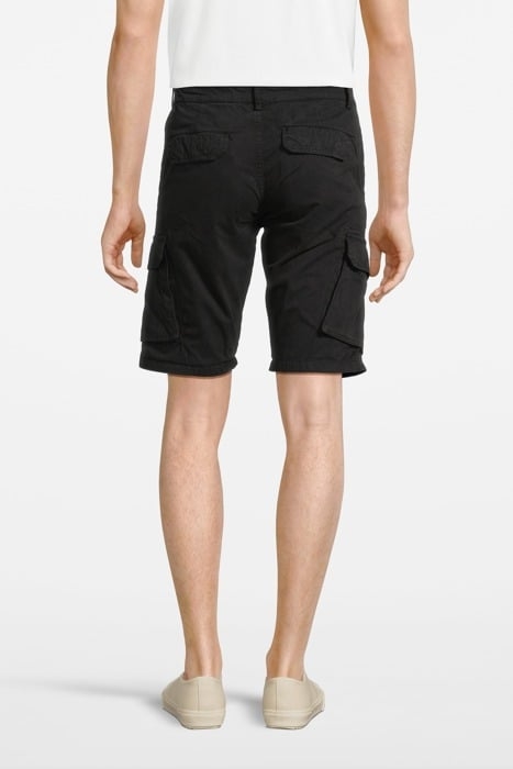 WEMBLEY CARGO SHORT JET BLACK 2