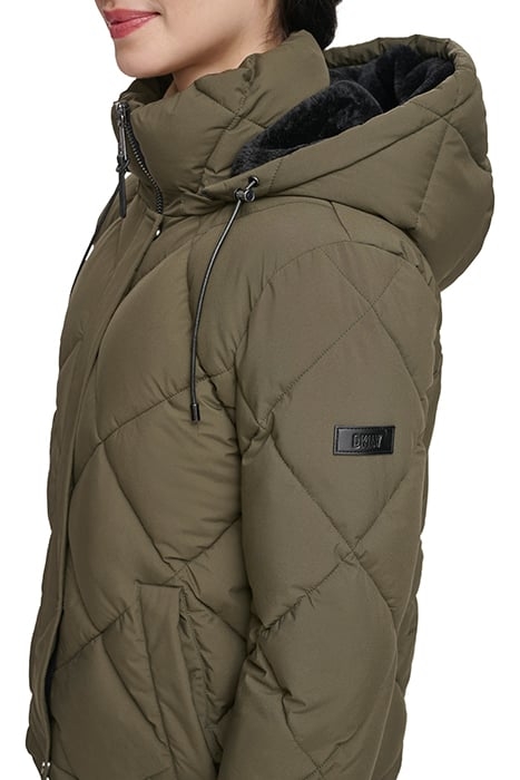 ZPFRT DIAMOND QUILT LODEN 5