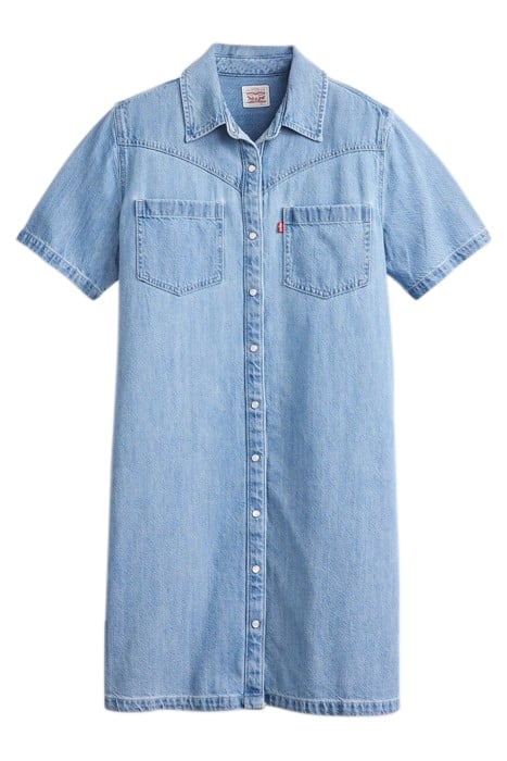 LOUISA DRESS SHIRT BLUE 3