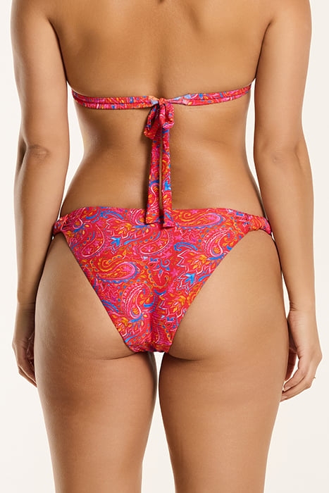 LADIES BIBI BIKINI SET COLOURED PAISLEY RIO RED PAISLEY 6
